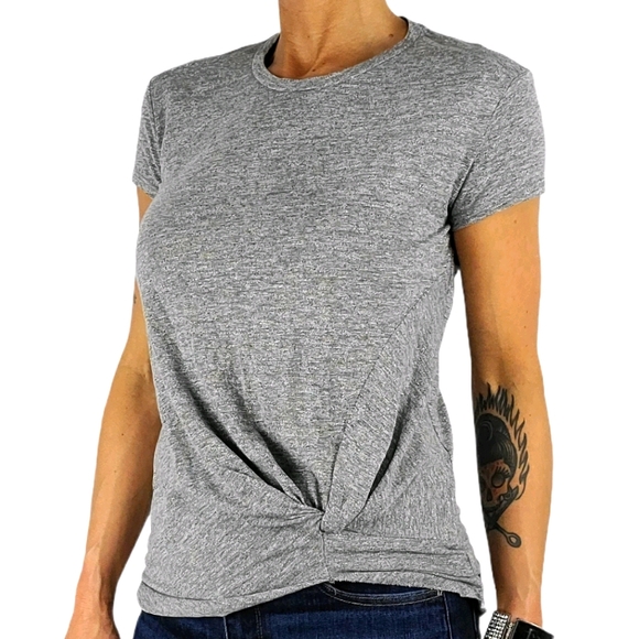 Stateside Twist Top Size X Small Grey - Picture 5 of 6